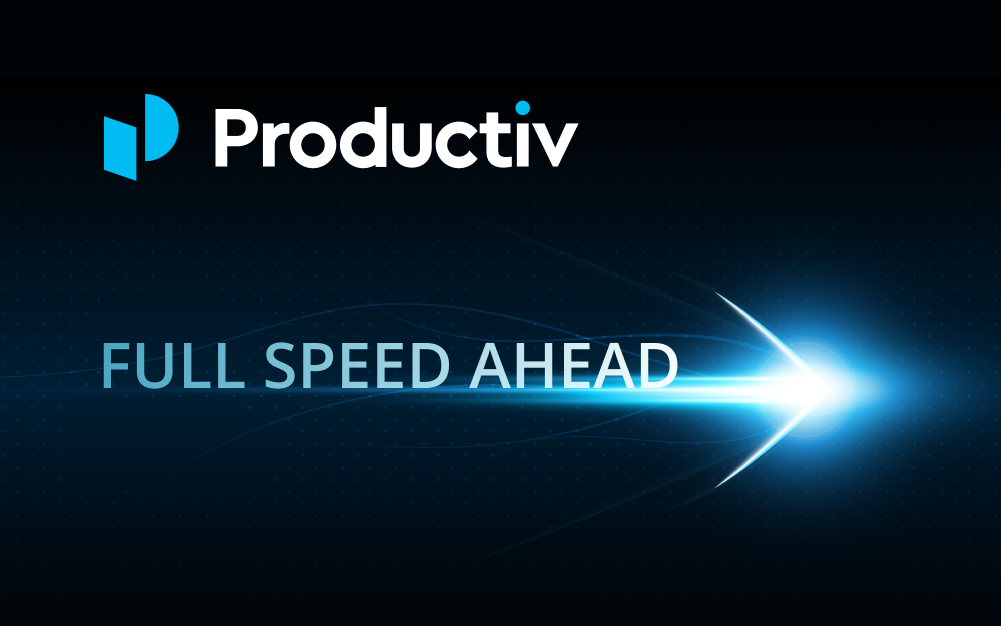 Full Speed Ahead! Productiv Closes $20M in Series B Funding