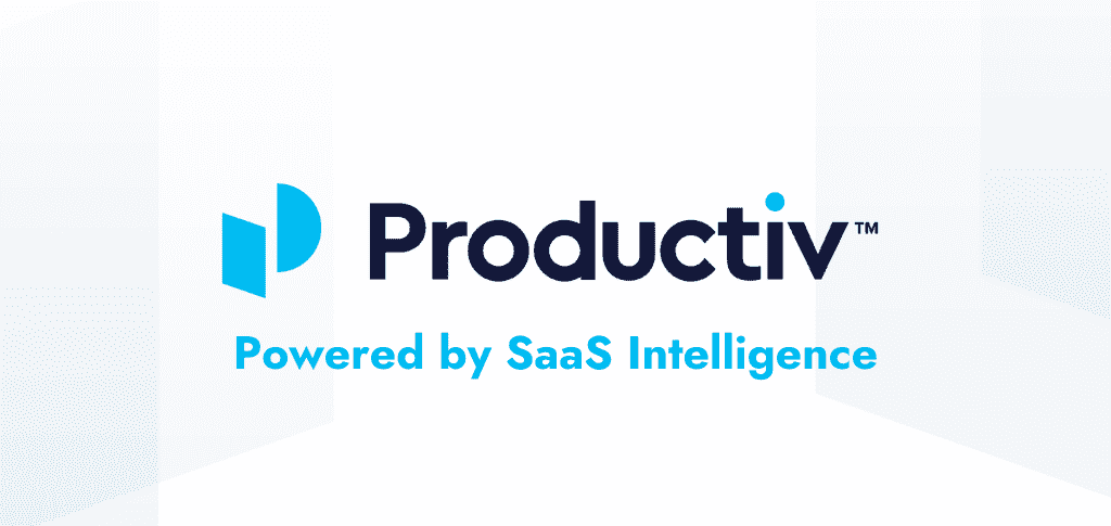 Productiv, powered by SaaS Intelligence