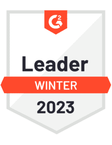 Winter 2023 G2 SaaS Spend Management Leader