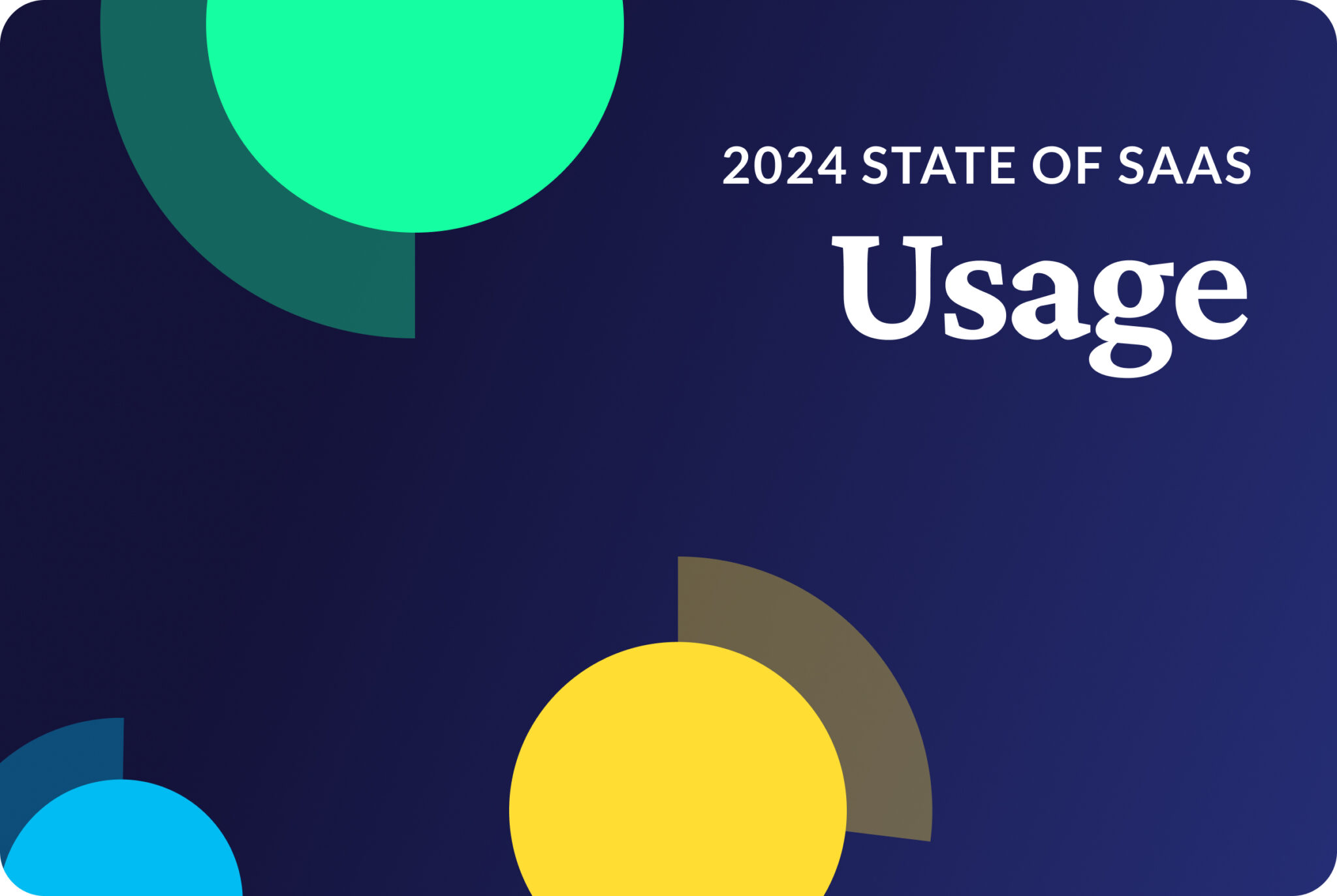 Image reads: 2024 state of saas usage